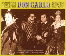 Giuseppe Verdi: Don Carlo (New York 11.11.1950)