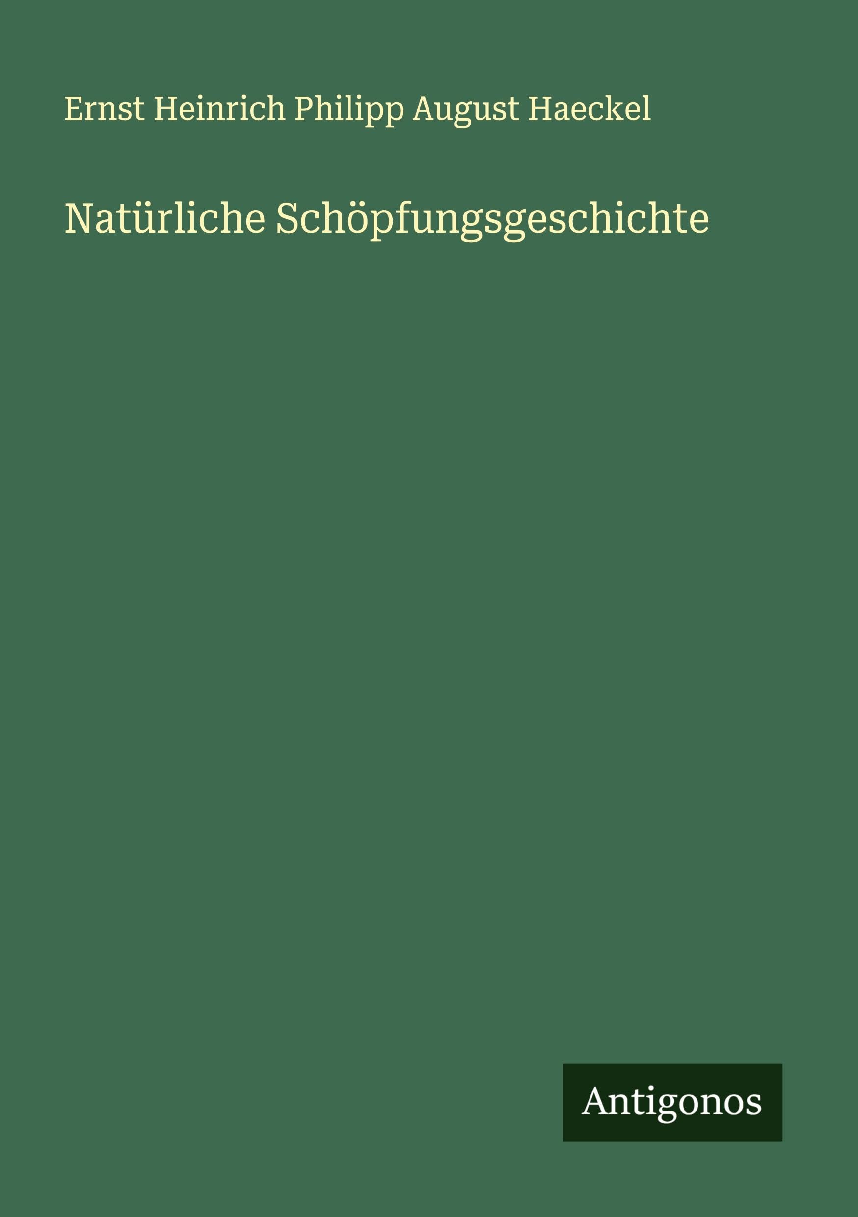 Natürliche Schöpfungsgeschichte