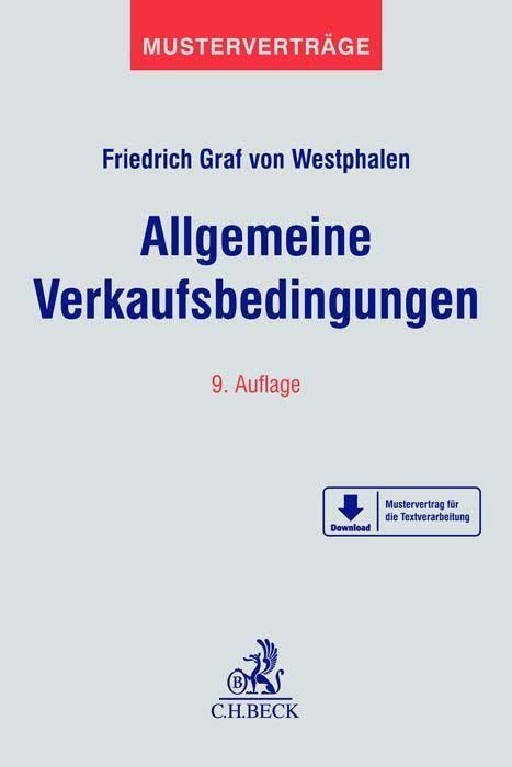 Westphalen, Friedrich Graf von: Allgemeine Verkaufsbedingungen