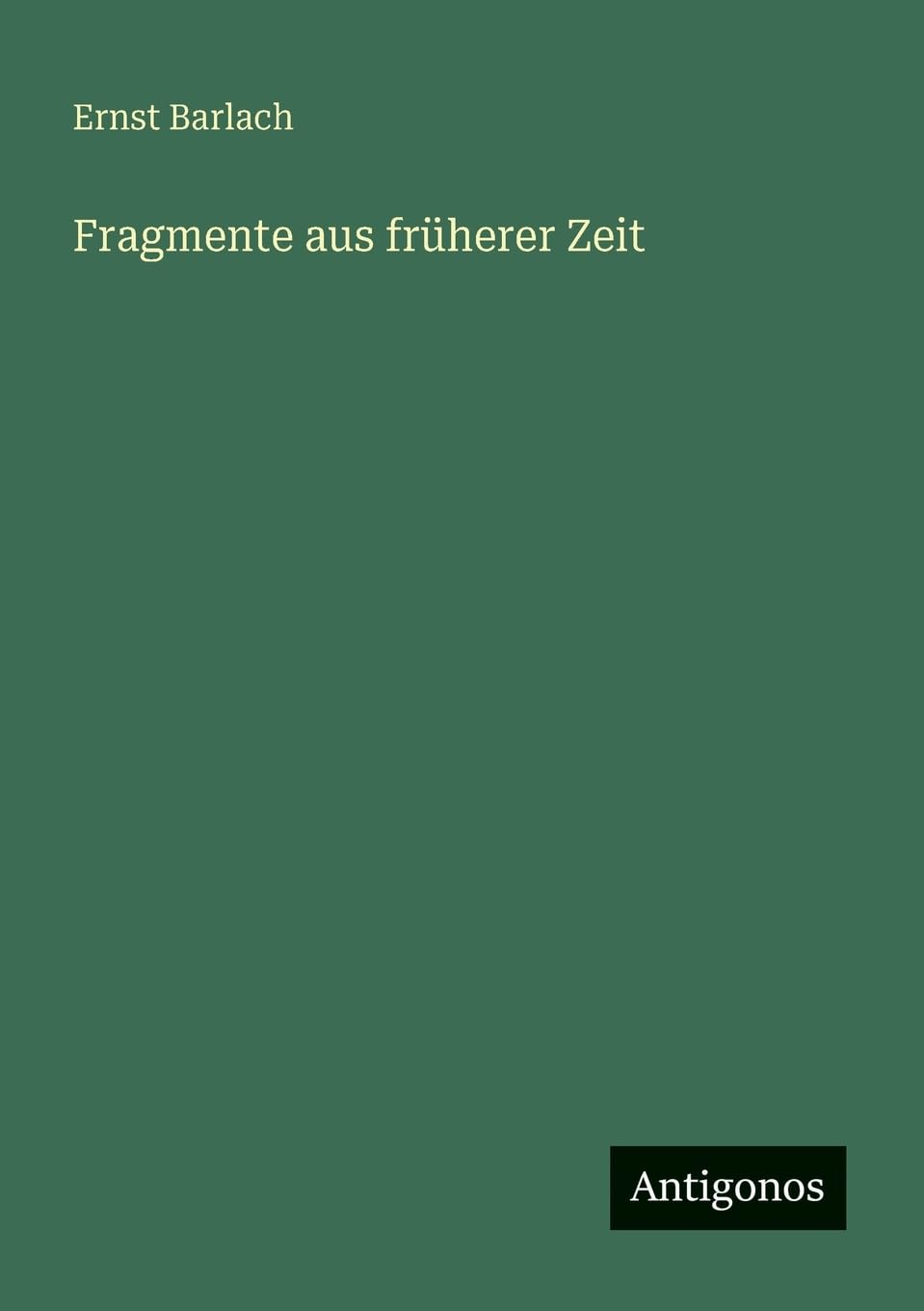 Fragmente aus früherer Zeit