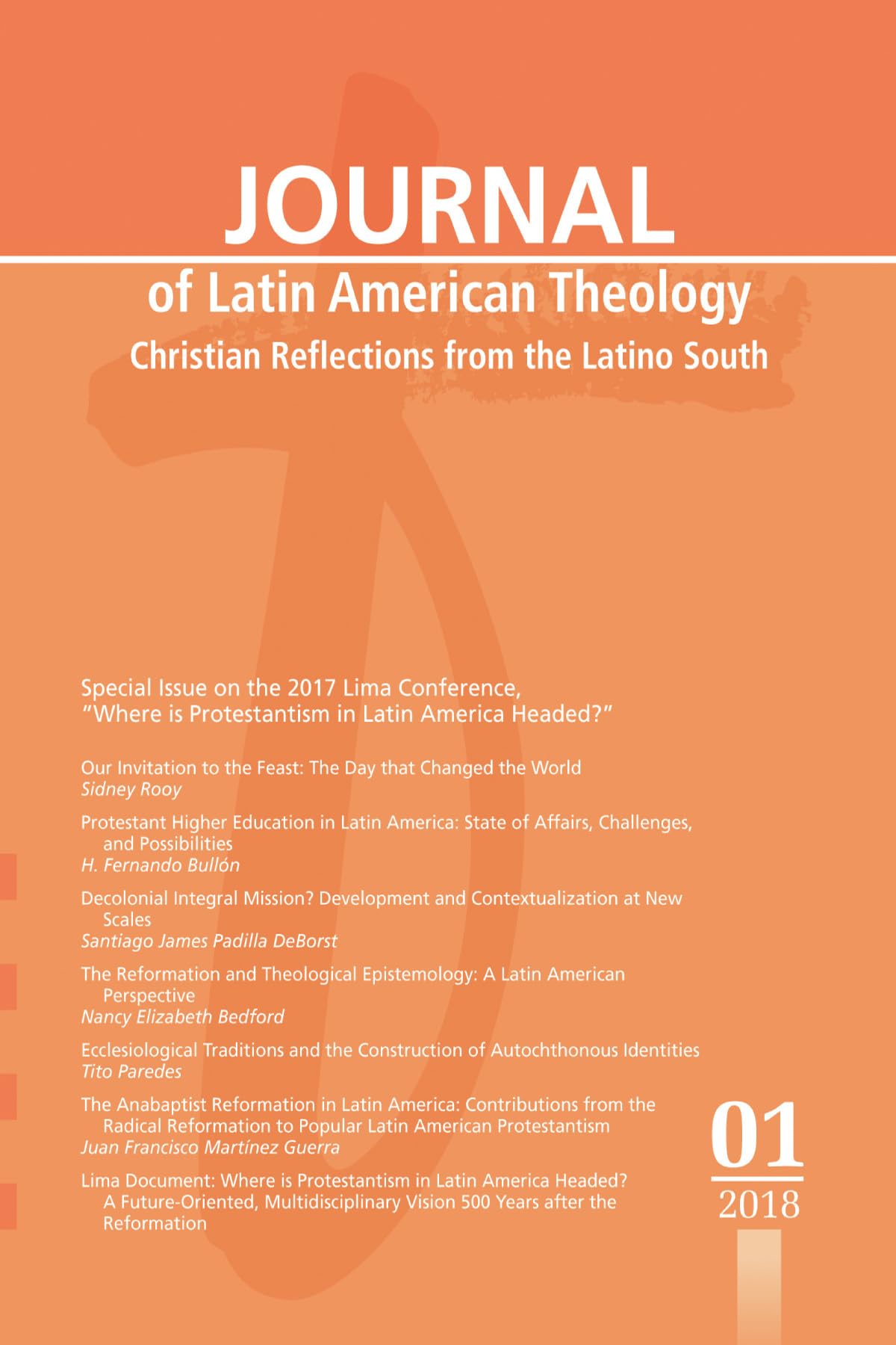 Journal of Latin American Theology, Volume 13, Number 1