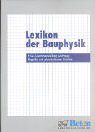 Lexikon der Bauphysik