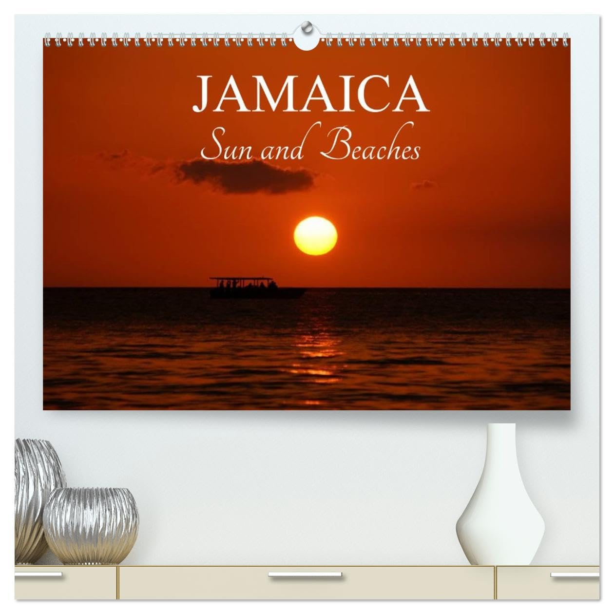 Jamaica Sun and Beaches (High Quality Premium Wall Calendar 2026 DIN A2 landscape),CALVENDO 12 Month Wall Calendar: Jamaica Negril is known as the best beach in the Caribbean.