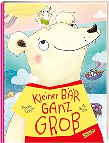 Kleiner Bär ganz groß: Bilderbuch für Kinder ab 3 über Freundschaft und Umweltschutz