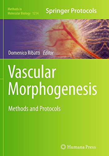 Vascular Morphogenesis: Methods and Protocols (Methods in Molecular Biology, Band 1214)