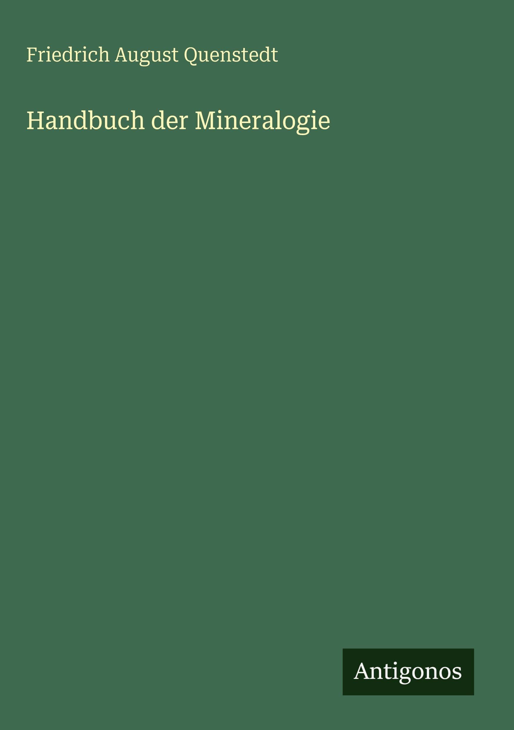 Handbuch der Mineralogie