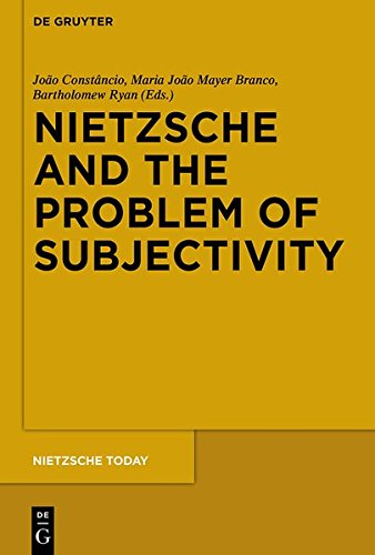 João Constâncio Nietzsche And The Problem Of Subjectivity (Nietzsche Today, Band 5)