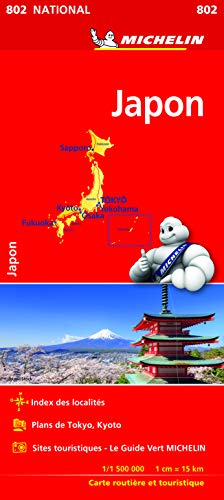 Carte NATIONAL Japon Michelin (CARTES (13470))