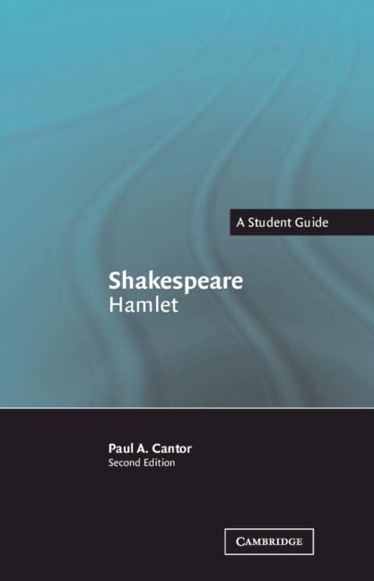 Shakespeare: Hamlet (Landmarks of World Literature (New))