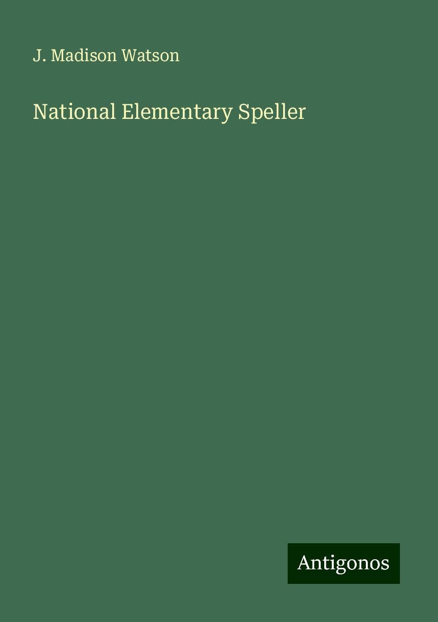 National Elementary Speller