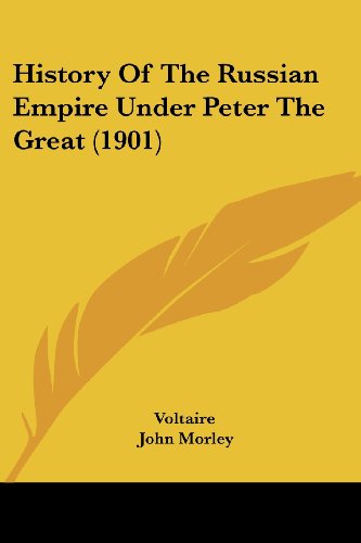 Die Buchhandlung in Oelde hat das Buch History Of The Russian Empire Under Peter The Great (1901)