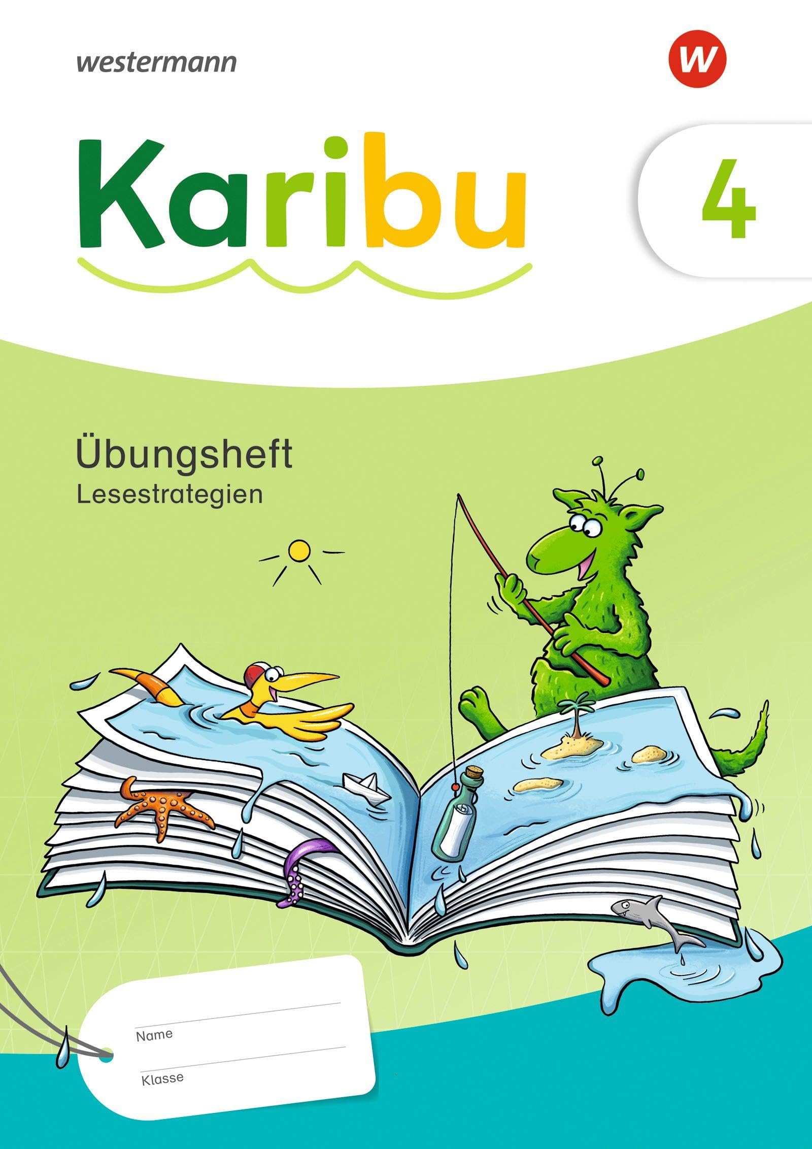 Karibu - Ausgabe 2024: Übungsheft Lesestrategien 4 Lesetraining und Lesestrategien