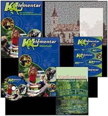 KU elementar: Kennenlern-Angebot. Arbeitsbuch, Werkbuch, Begleitheft für Eltern, 1 Aufkleber und Plakat zusammen