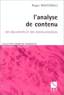 L'analyse de contenu : Des documents et des communications (Formation Perma)