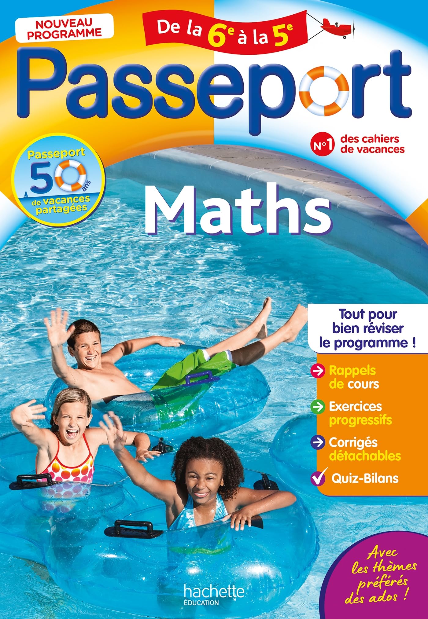 Passeport maths, de la 6e à la 5e : nouveau programme