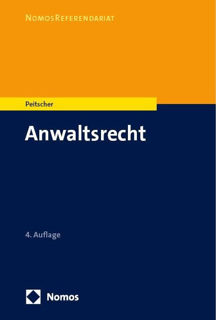 Peitscher, Stefan: Anwaltsrecht