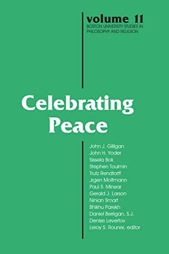 Celebrating Peace (BOSTON UNIVERSITY STUDIES IN PHILOSOPHY AND RELIGION)