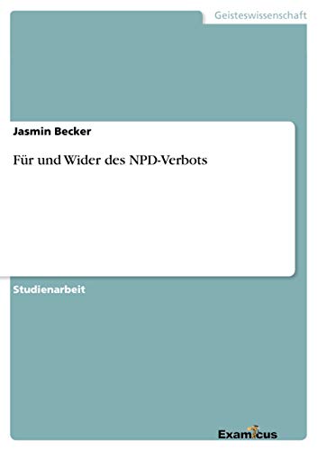 Für und Wider des NPD-Verbots