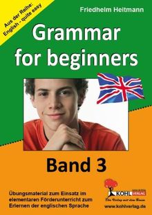 English - quite easy! 3. Grammar for beginners