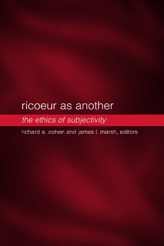 Ricoeur As Another: The Ethics of Subjectivity (Suny Series in the Philosophy of the Social Sciences)