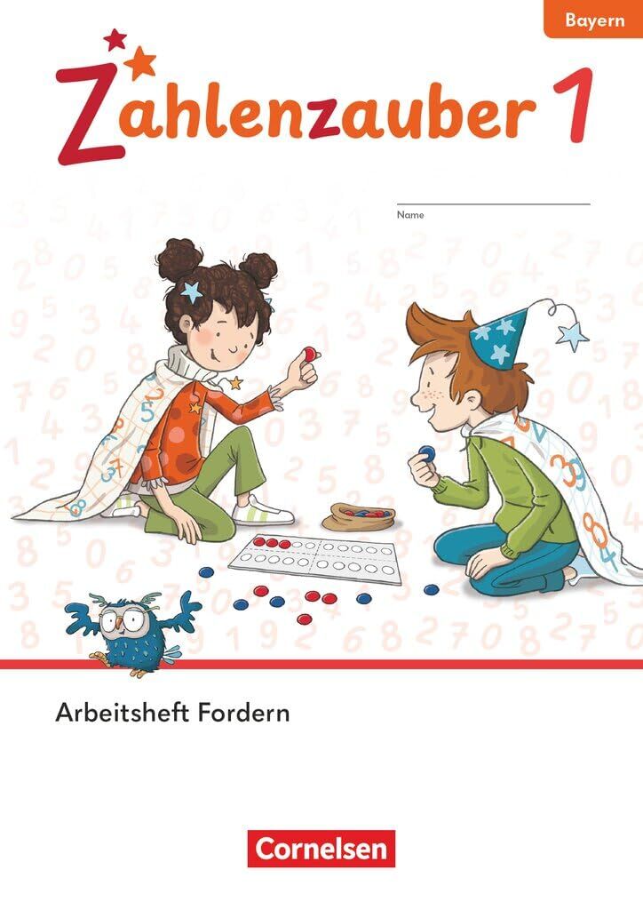 Zahlenzauber 1. Jahrgangsstufe - Ausgabe Bayern 2026 - Arbeitsheft Fordern
