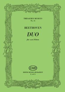 Sonata a due flauti WoO 26 (Flutes)
