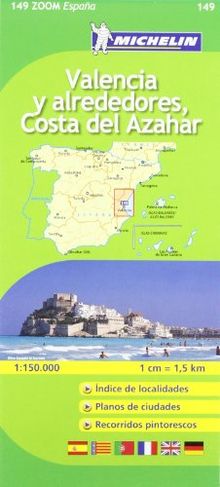Valencia C. D. Azahar (Mapas Zoom Michelin)