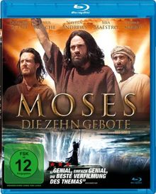 Moses - Die 10 Gebote [Blu-ray] von Dornhelm, Robert | DVD | Zustand sehr gut