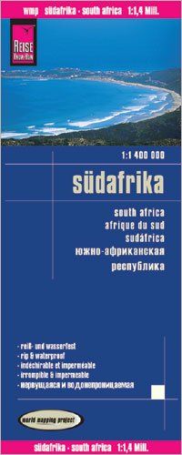 Reise Know-How Landkarte Südafrika (1:1.400.000): world mapping project