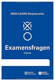 MEDI-LEARN Skriptenreihe: Examensfragen - Fragensammlung Anatomie, Biochemie, Physiologie, Biologie, Chemie, Psychologie, Histologie, Physik