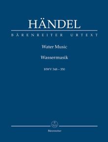 Wassermusik HWV 348-350. Studienpartitur