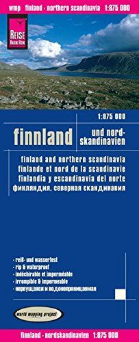 Reise Know-How Landkarte Finnland und Nordskandinavien (1:875.000): world mapping project