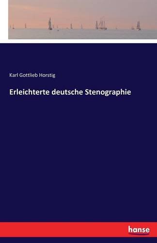 Erleichterte deutsche Stenographie