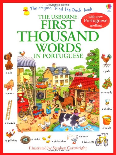 First Thousand Words in Portuguese (Usborne First Thousand Words)