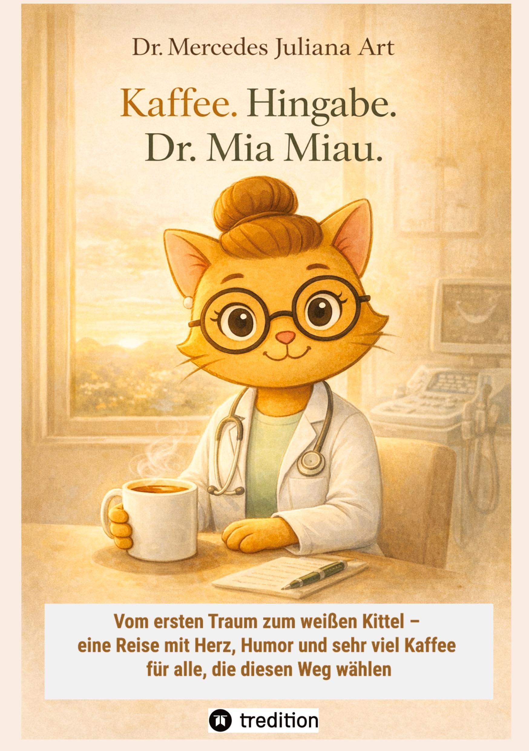 Kaffee. Hingabe. Dr. Mia Miau.: Vom ersten Traum zum weißen Kittel - eine Reise mit Herz, Humor und sehr viel Kaffee für alle, die diesen Weg wählen