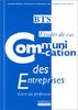 Communication Des Entreprises Bts Etudes De Cas. Livre Du Professeur