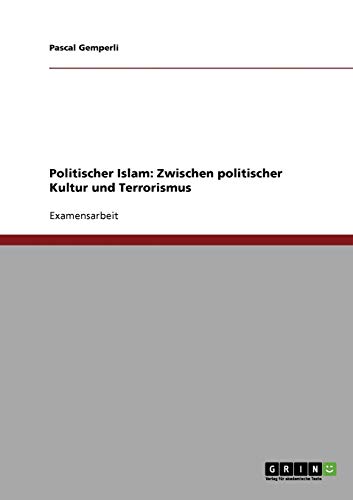 Politischer Islam: Zwischen politischer Kultur und Terrorismus