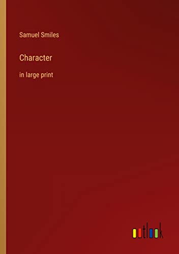 Character: in large print