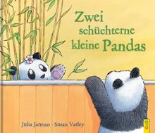 Zwei schüchterne kleine Pandas