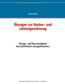 Übungen zur Kosten- und Leistungsrechnung von Rittich, Heinz | Buch | Zustand sehr gut