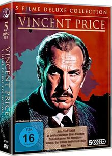Vincent Price - Deluxe Collection (5 DVD-Box mit Wendecover) von Hansesound (Soulfood) | DVD | Zustand sehr gut