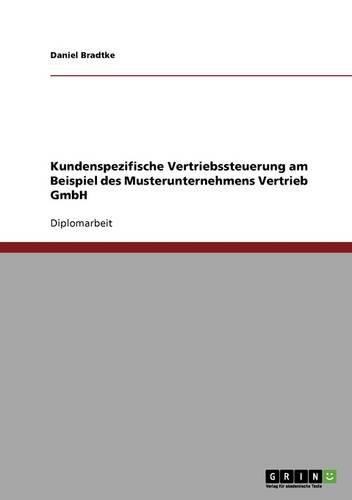 Kundenspezifische Vertriebssteuerung. Kundenorientierung in ganzheitlichen Ansätzen: Am Beispiel des Musterunternehmens Vertrieb GmbH