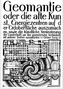 Geomantie oder die alte Kunst, Energiezentren auf der Erdoberfläche auszumachen, sowie künstliche Veränderungen der Landschaft, um ihre geometrische Verbindung zu anderen Zentren auszudrücken