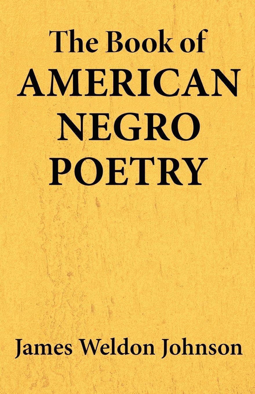 The Book of American Negro Poetry