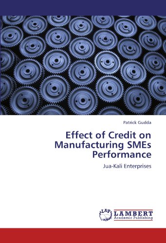 Effect of Credit on Manufacturing SMEs Performance: Jua-Kali Enterprises