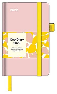 Pastel Pink 2022 - Diary - Buchkalender - Taschenkalender - 9x14: Cool Diary