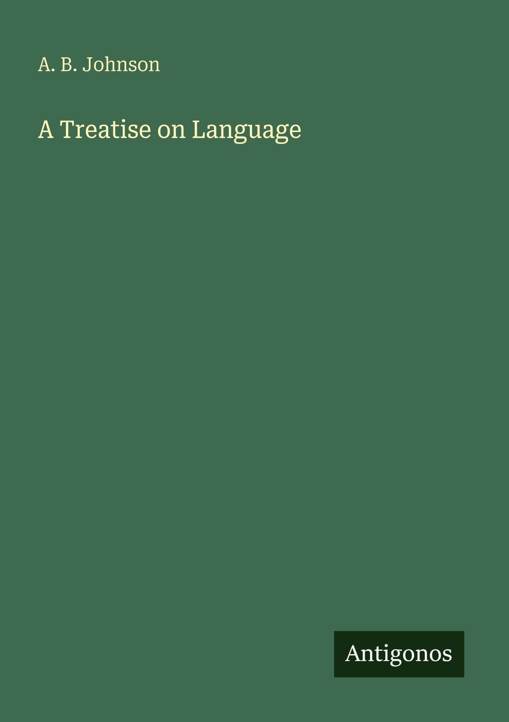 A Treatise on Language