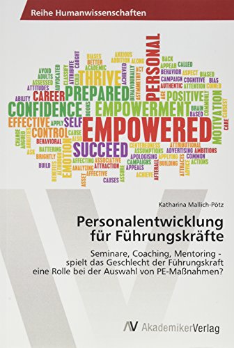 Personalentwicklung für Führungskräfte: Seminare, Coaching, Mentoring - spielt das Geschlecht der Führungskraft eine Rolle bei der Auswahl von PE-Maßnahmen?
