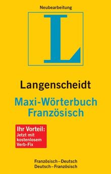 Langenscheidt Maxi-Wörterbuch Französisch