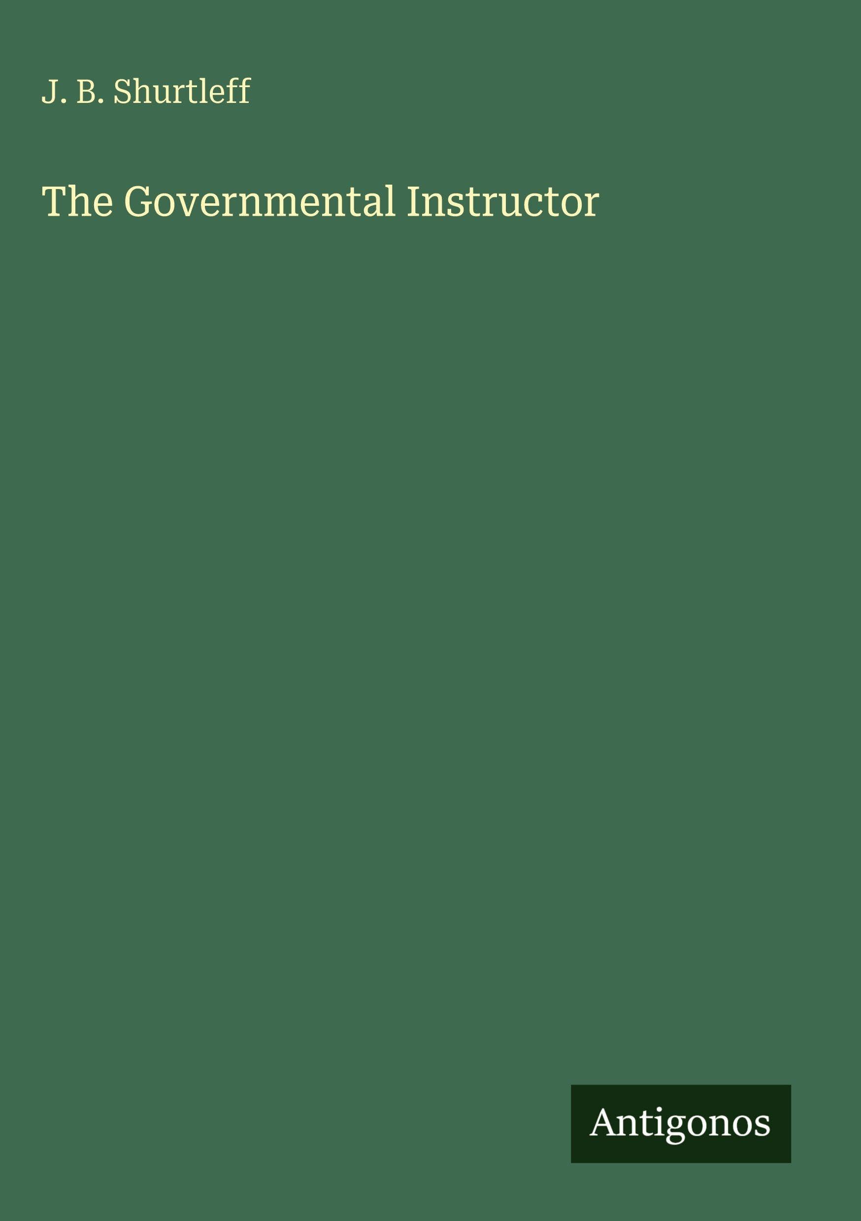 The Governmental Instructor